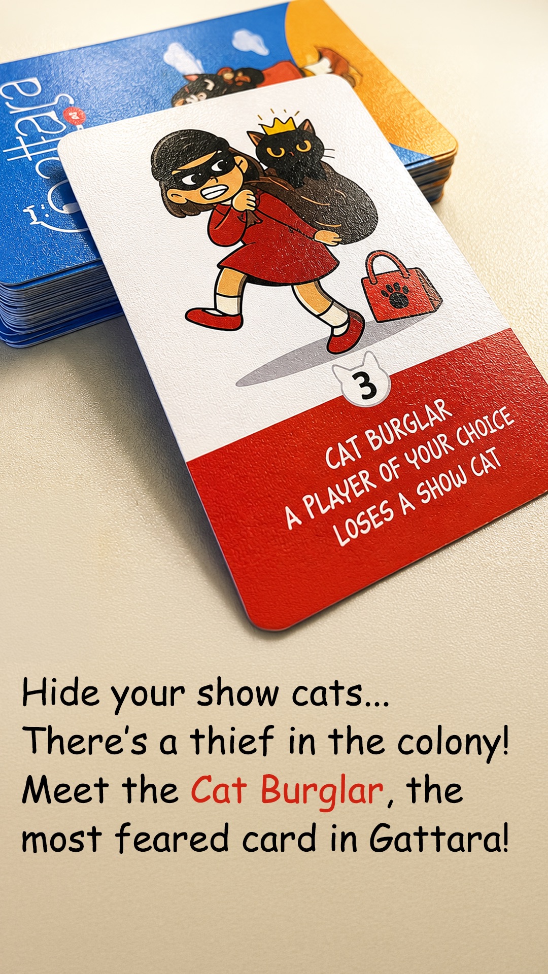 Cat Burglar card closeup